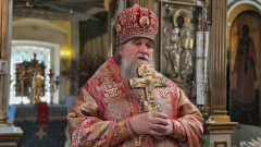 Божественная литургия  в день памяти преподобномученика Иерофея Глазкова, а также собора Любимских святых