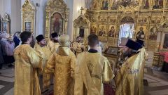 Владыка совершил Литургию в Рыбинске и молебен о сохранении творения Божия