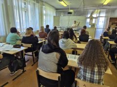 Сотрудник социального отдела епархии провел очередную лекцию цикла «Знать, чтобы жить» для студентов Рыбинского педагогического колледжа