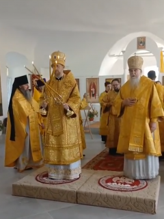В селе Архангельском почтили память блаженной старицы Ксении Красавиной.