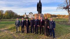 Представители Следственного комитета посетили Архиерейское подворье «Богоявления на Острову» в Хопылёво