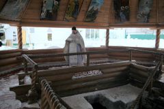 На территории ИК-2 совершен молебен с чином Великого освящения воды