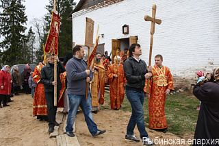 Память преподобного Сильвестра Обнорского почтили в с. Воскресенское Любимского благочиния 4839
