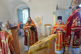 Крест с мощами Царевича Димитрия в Заозерье 5367