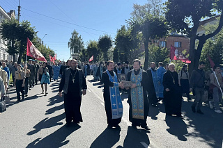 Епископ Рыбинский и Романово-Борисоглебский Вениамин принял участие в торжествах в честь Феодоровской иконы Божией Матери в Костроме 24173