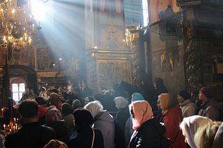 Соборное архиерейское богослужение в день памяти священномученика Вениамина, епископа Романовского 9819