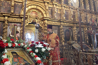 Соборное архиерейское богослужение в день памяти священномученика Вениамина, епископа Романовского 9819
