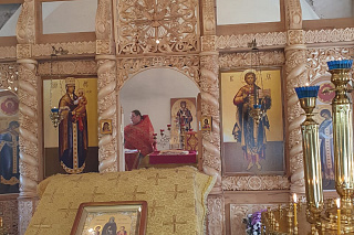 В храме Ярославских чудотворцев Феодора, Давида и Константина отметили престольный праздник 6855
