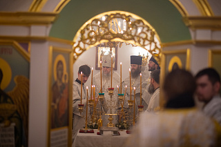 В Рыбинске освящен крестильный храм в честь святителя Николая 13709