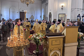 Владыка совершил Литургию в Рыбинске и молебен о сохранении творения Божия 24188