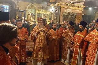 В Воскресенском соборе почтили память исповедника Георгия Седова 10466