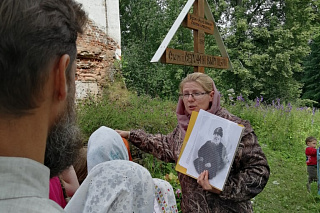 Божественная литургия в селе Спас-Ухра 6737