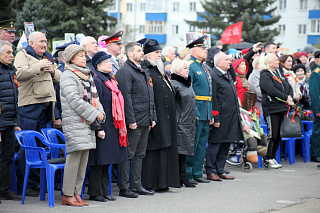 Епископ Вениамин принял участие в торжественных мероприятиях в честь 80-летия Победы в Великой Отечественной войне 18239