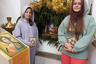 Накануне праздника Рождества Христова: Вощиково 8106