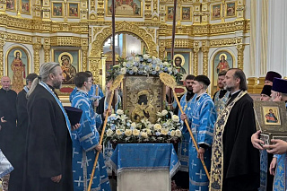 Епископ Рыбинский и Романово-Борисоглебский Вениамин принял участие в торжествах в честь Феодоровской иконы Божией Матери в Костроме 24173