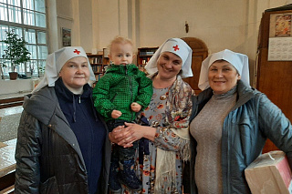 В Спасо-Преображенском соборе прошла встреча сестер милосердия 14860