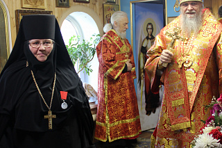 Архиерейское богослужение в Софийском женском монастыре 6538