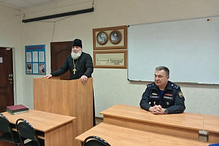 Руководитель епархиального отдела посетил воинскую часть в Рыбинском районе 24295
