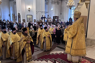 Владыка совершил Литургию в Рыбинске и молебен о сохранении творения Божия 24188