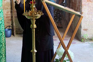 Престольный праздник в Исаковой пустыни 1590
