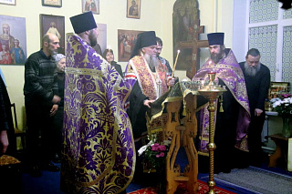 Всенощное бдение накануне празднования в честь иконы ";Благодатное Небо" 1059