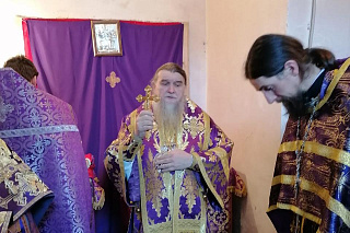 Архиерейское богослужение в Шелдомежи 11454