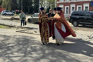 В Рыбинск принесён ковчег с мощами святой великомученицы Екатерины 23895