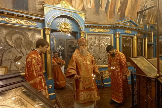 В Воскресенском соборе почтили память исповедника Георгия Седова 10466