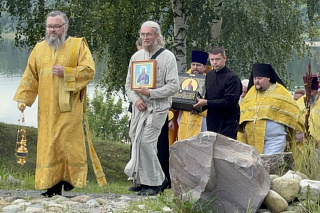 В день памяти святого праведного воина Феодора Ушакова епископ Вениамин возглавил торжества в Хопылёво 24112