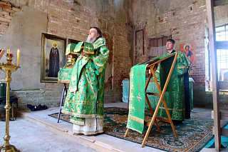 Престольный праздник в Исаковой пустыни 1590