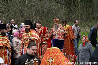 Память преподобного Сильвестра Обнорского почтили в с. Воскресенское Любимского благочиния 4839