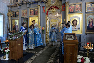 Престольный праздник в Смоленском храме села Середа 9419