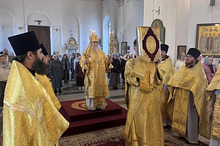 Владыка совершил Литургию в Рыбинске и молебен о сохранении творения Божия 24188
