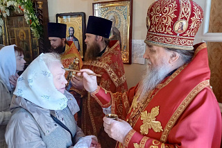 Архиерейское богослужение в день памяти святителя Николая 14940