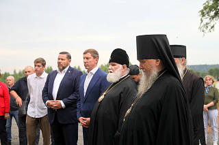 В Хопылёво состоялось открытие дома церковного причта 7673