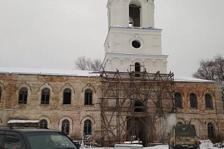 Архиерейское богослужение в Исаковой пустыни 1295