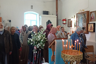 Всенощное бдение в обители возглавил епископ Рыбинский и Романов-Борисоглебский Вениамин. 24017