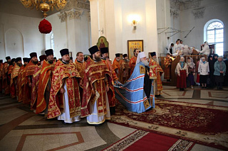 В Рыбинской епархии совершено первое празднование обретения мощей священномученика Иоанна Виленского 912