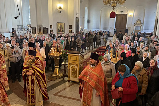 В Рыбинск принесён ковчег с мощами святой великомученицы Екатерины 23895