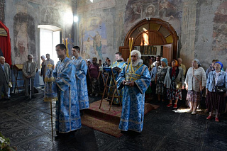 Престольный праздник в Смоленском храме села Середа 9419