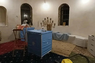 Владыка возглавил первую Божественную Литургию в храме "Всех скорбящих Радость" в больничном городке г. Рыбинск 24197