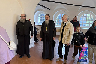 В день памяти священномученика Вениамина в Воскресенском соборе Тутаева совершена Божественная литургия 24250