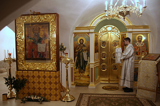 В Рыбинске освящен крестильный храм в честь святителя Николая 13709