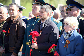 9 мая на Всехсвятском кладбище Рыбинска почтили память павших воинов 23891