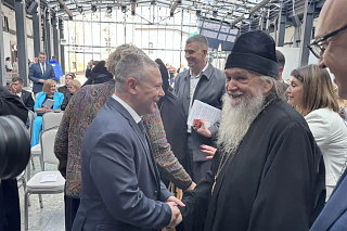 Епископ Рыбинский и Романово-Борисоглебский и сотрудники епархии приняли участие в форуме «Единение» 24212